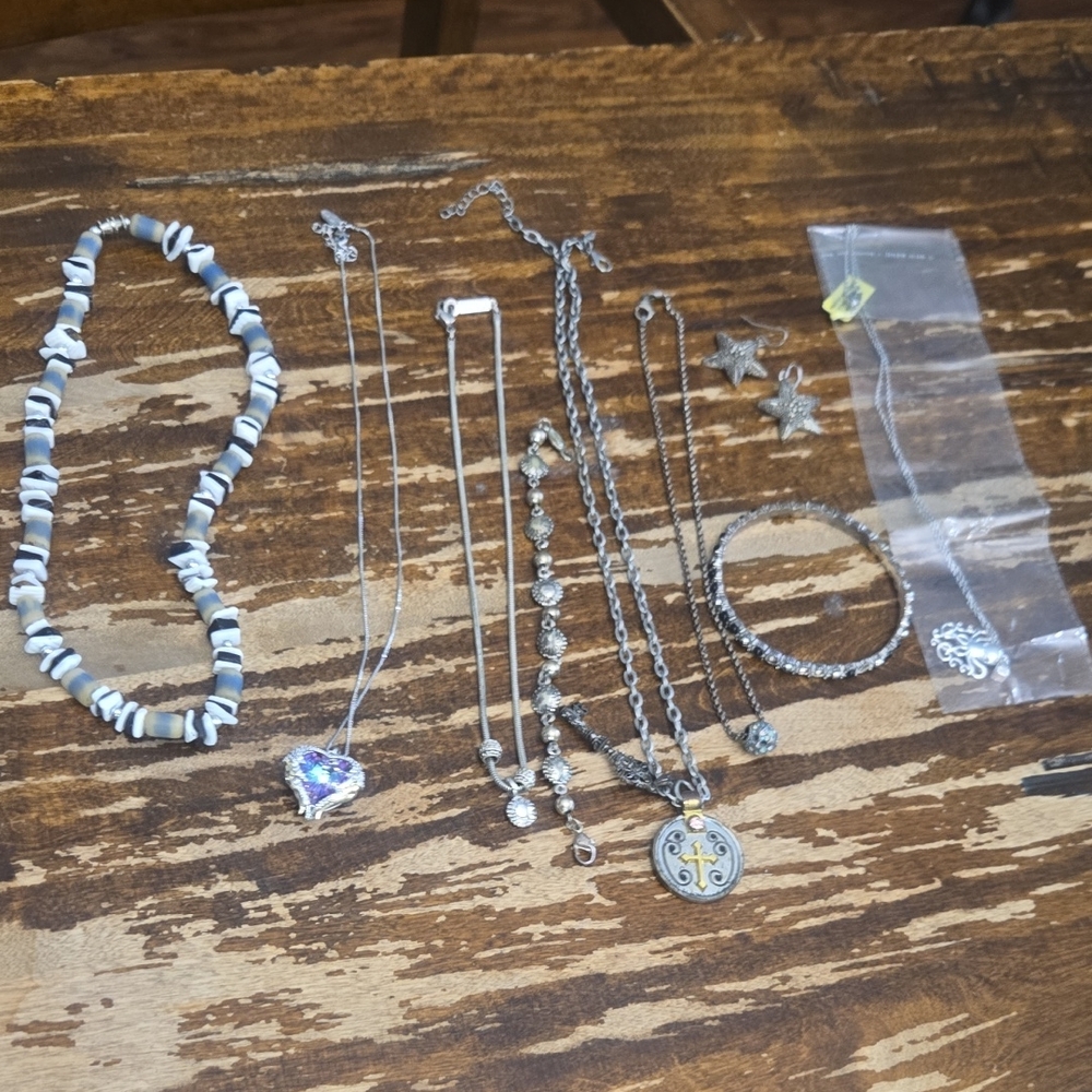 Source Unknown Black and Silver Jewelry Collection